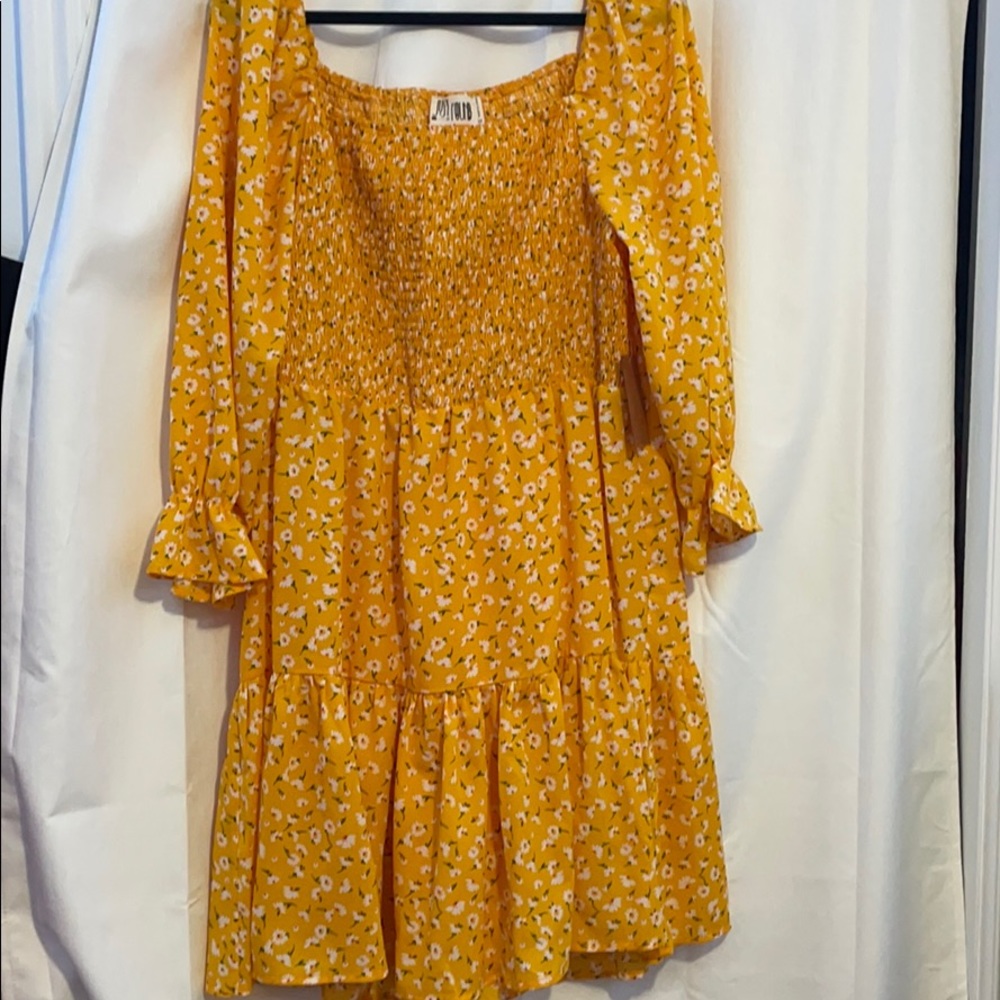 Yellow dress